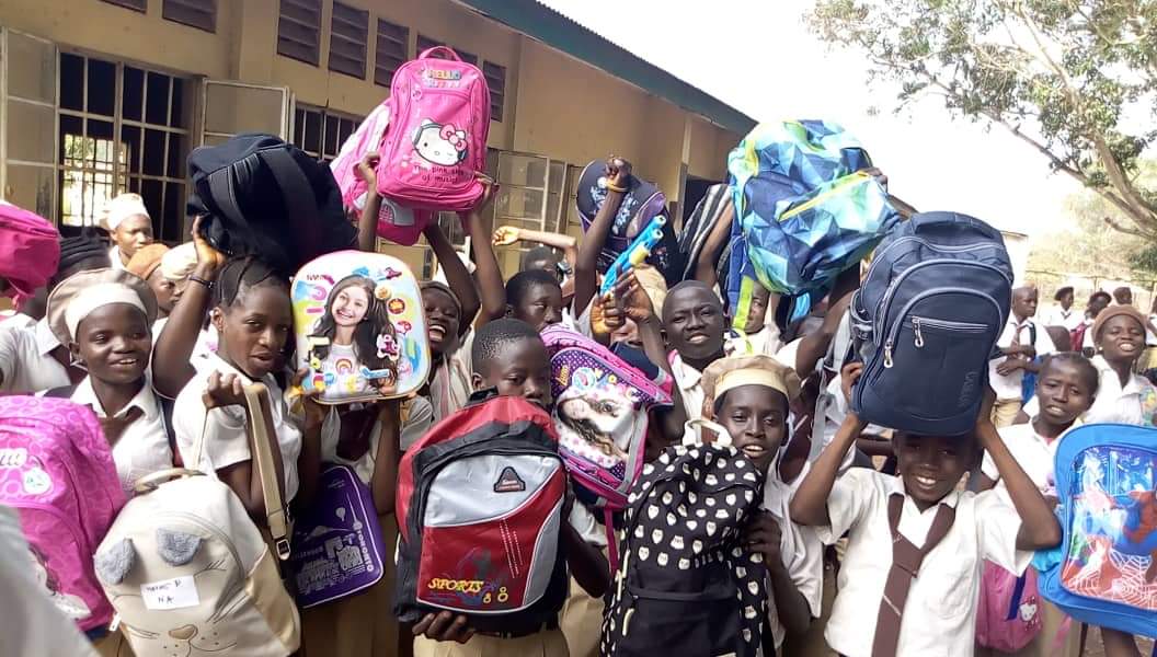Transylvania Donates Over 1,500 Backpacks to Schools in Tonko Chiefdom