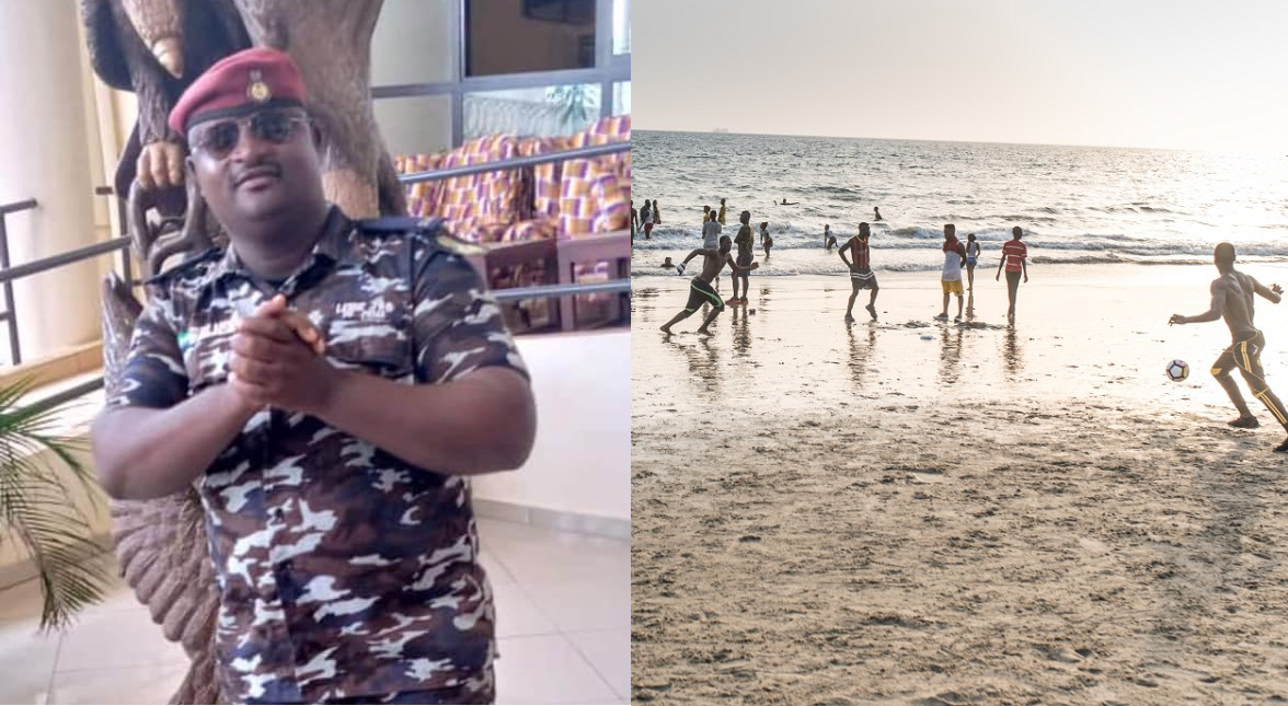 Sierra Leone Police Officer Returns £900 Phone Lost And Found at Lumley Beach