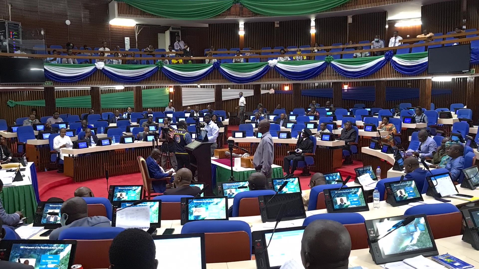 Sierra Leone Parliament Applauds Leone Stars