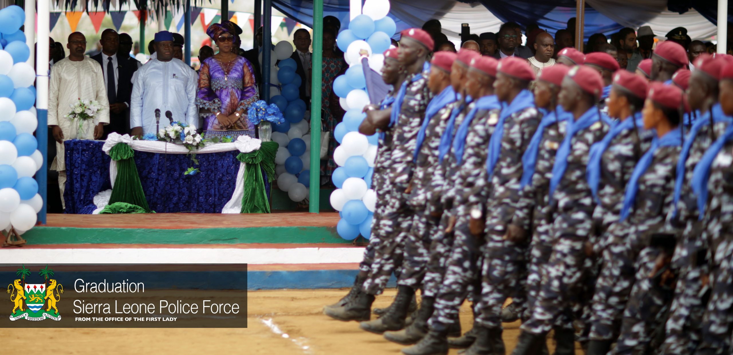Sierra Leone Police Graduation 2019