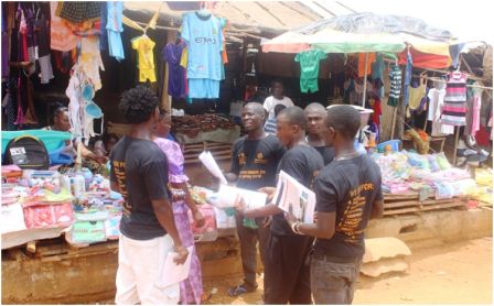 Youths Take Safe Clinic Messages to Market Women in Bonthe