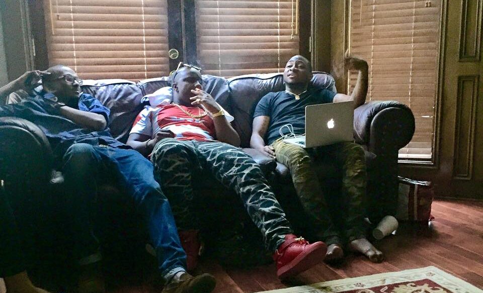Abizzy Chills With Davido in New Photo