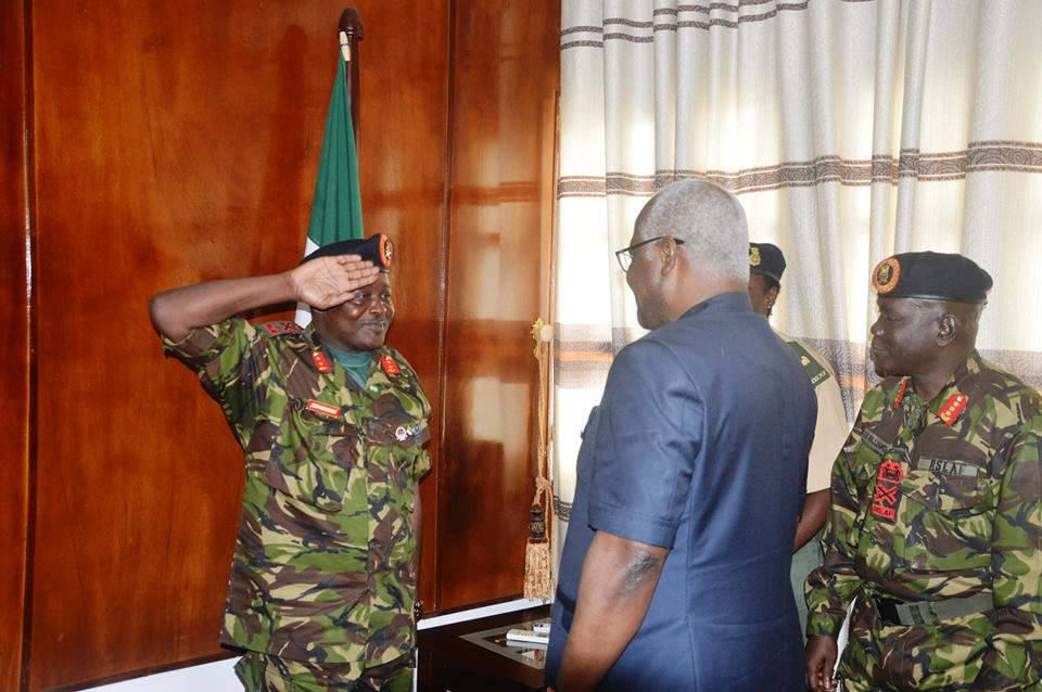 President Koroma Decorates Deputy Chief of Defence Staff