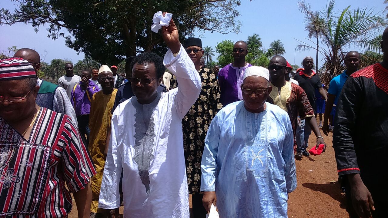 Residents Decry Bad Road, Development as Victor Foh Visits Kenema