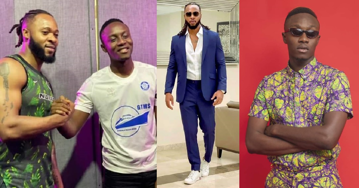 Drizilik Spotted With Flavour And Masterkraft in Nigeria