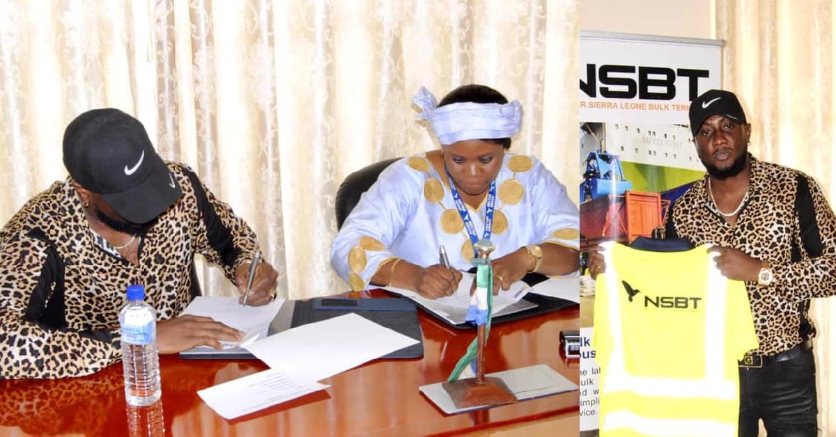 Sierra Leonean Musician, Famous Bags Ambassadorial Deal