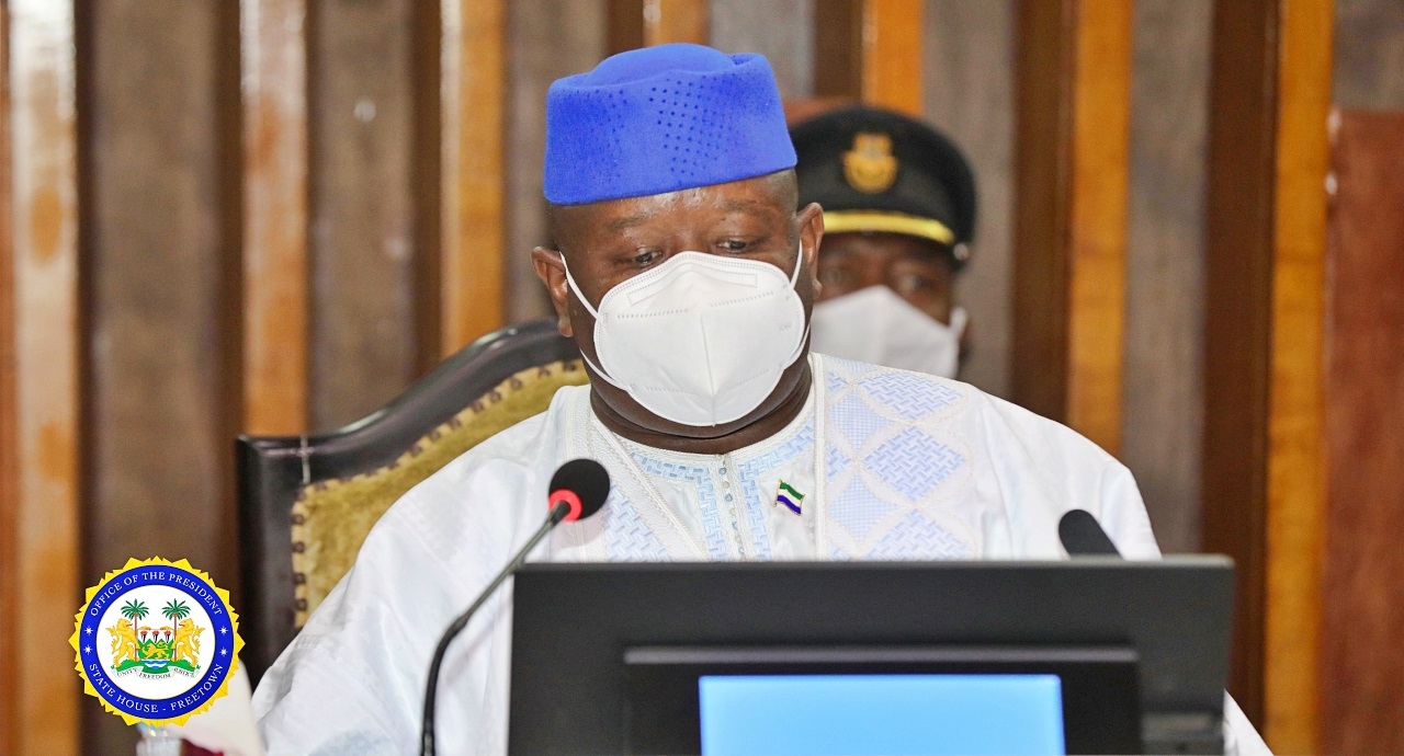 Everything President Maada Bio Said at The State Opening of Parliament 2021