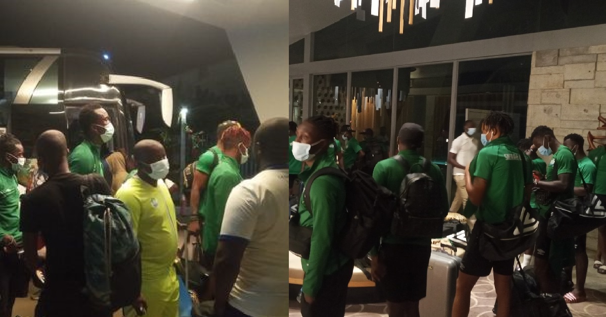 JUST IN: Leone Stars Players Finally Arrive Guinea
