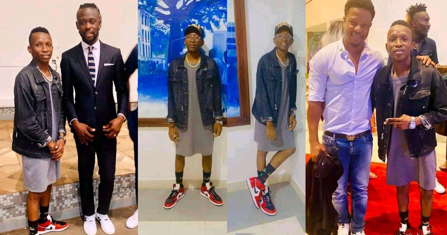 Sierra Leoneans React as Rap Gee Wears Controversial Outfit to Leone Stars Presidential Dinner