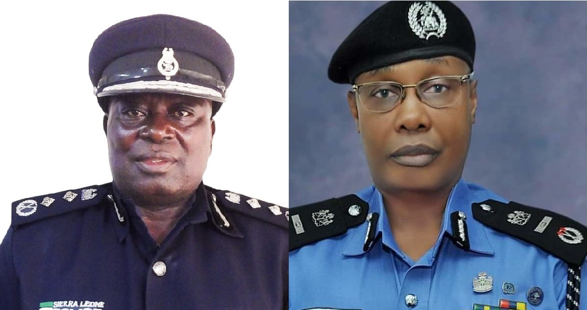Sierra Leone’s Police IG Sovula Meets With Nigeria’s Inspector General of Police