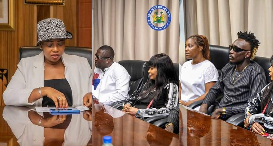 First Lady Fatima Bio Takes Sierra Leone Art to EXPO 2020