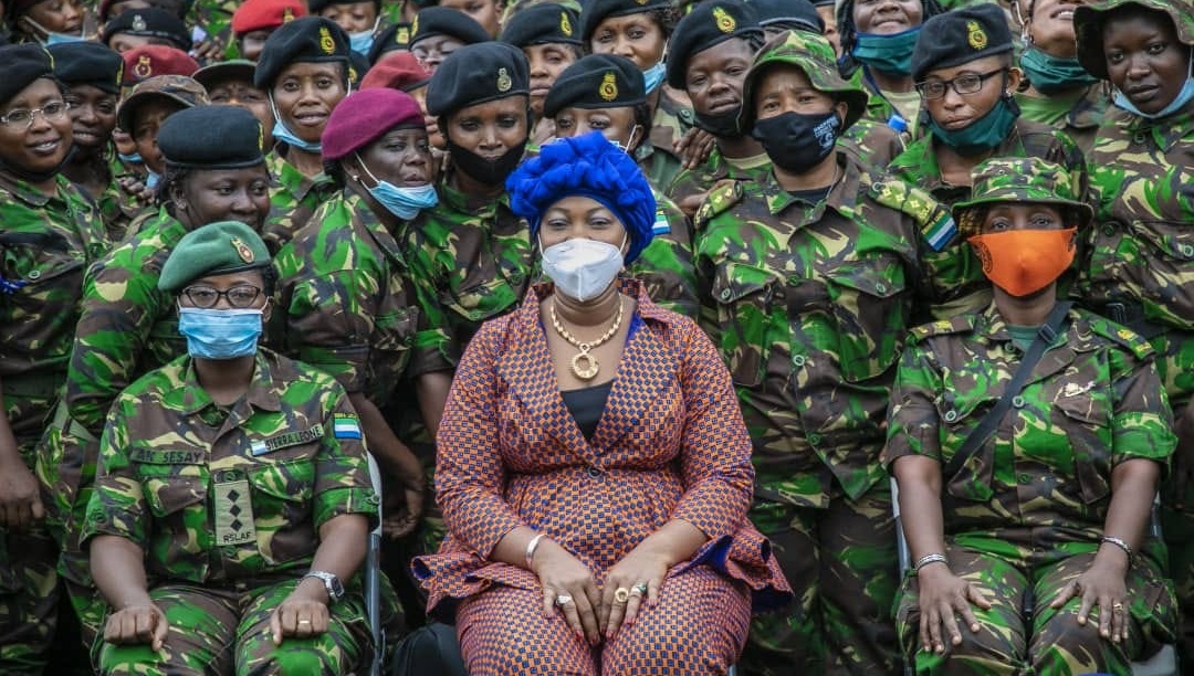 First Lady Fatima Bio Visits RSLAF in Continuation of The Micro-Grant Initiative