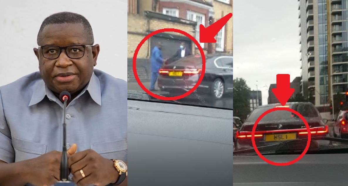 President Maada Bio Chased in London