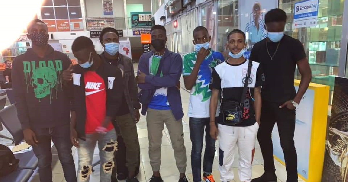 Seven Players Depart Sierra Leone For Droom Soccer Agency Final Tryout in USA