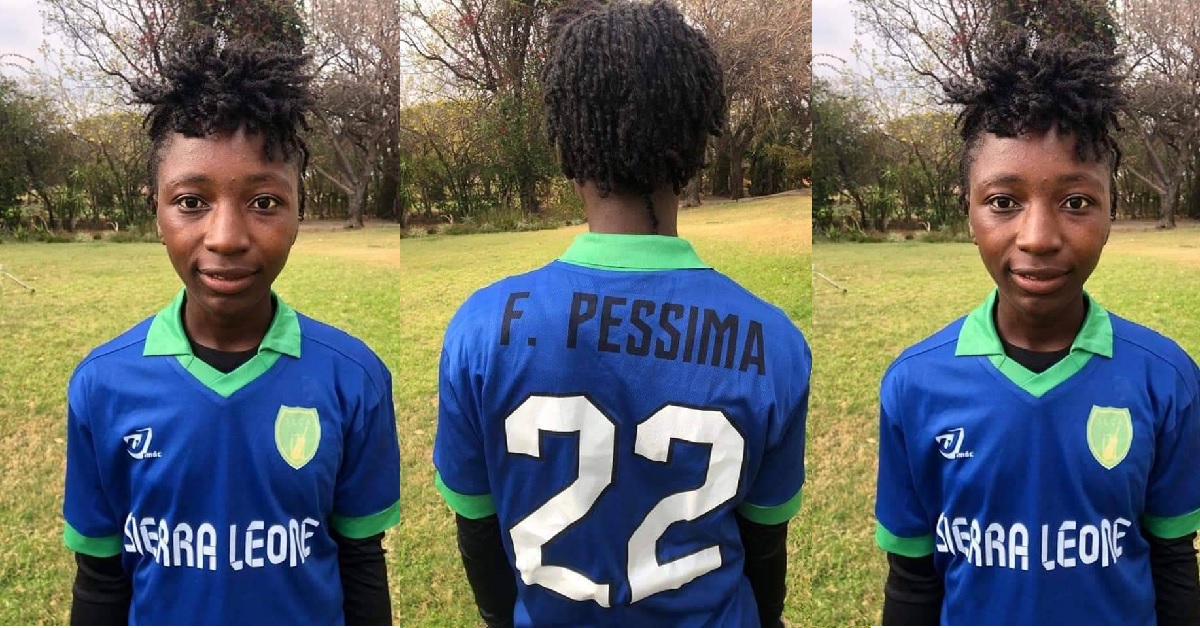 18-Year Old Sierra Leonean Star Shines as Sierra Leone Female Cricket Team Lock Horns With Nigeria