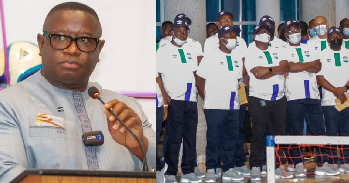 President Bio Launches Leone Stars African Cup of Nations Supporters Tour to Cameroon