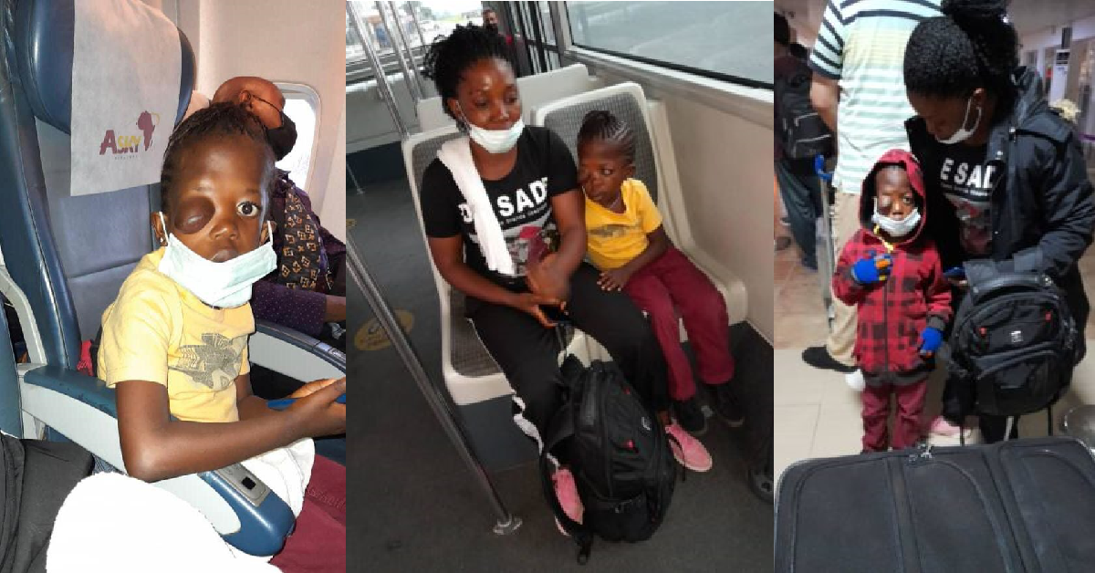 Sick Pikin Project Sponsors Sierra Leonean Girl in Need of Eye Surgery to India