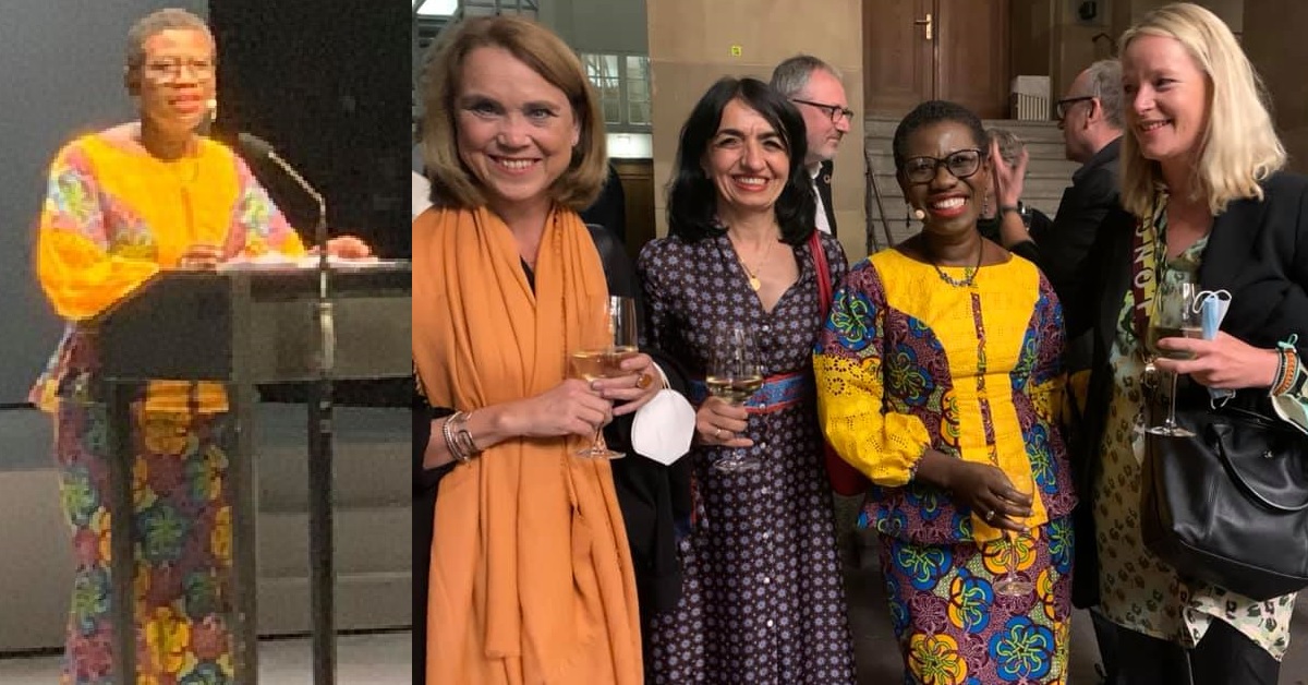 Mayor of Freetown, Yvonne Aki-Sawyer Delivers Excellent Speech in Germany