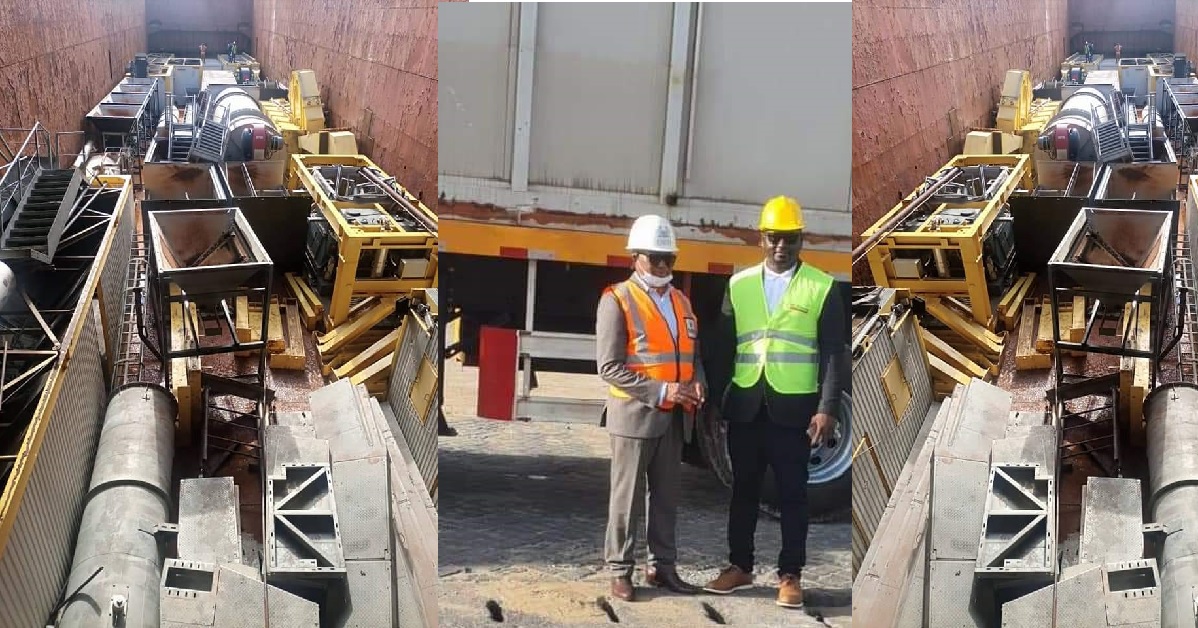 Sierra Leone Takes Delivery of Construction Equipment For New Lungi Airport