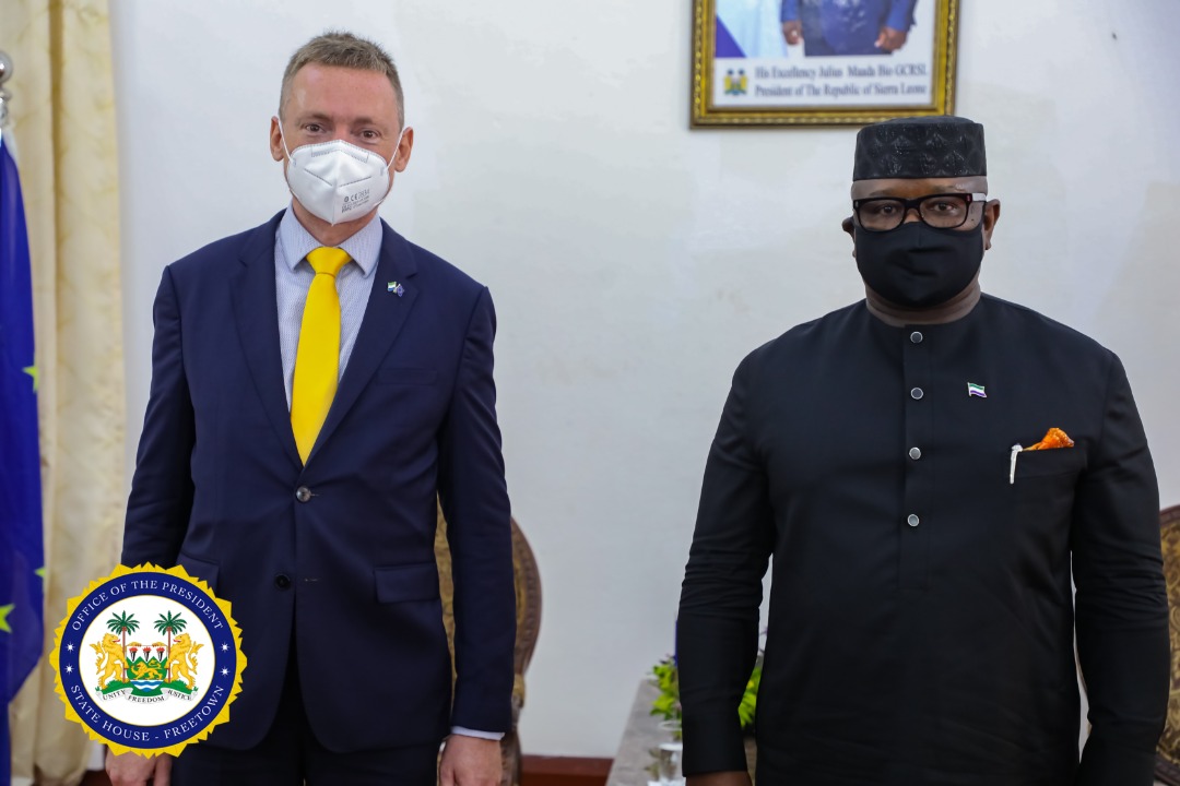 New High Commisioners For UK, Rwanda, Ireland, EU & South Korea Presents Letter of Credence to President Bio