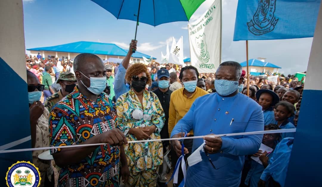 President Bio Commissions Nyapui Secondary School of Excellence For Girls