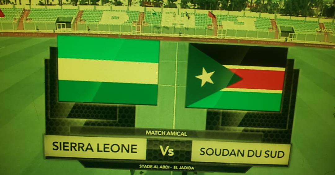 Sierra Leone Draws With South Sudan in Friendly Match
