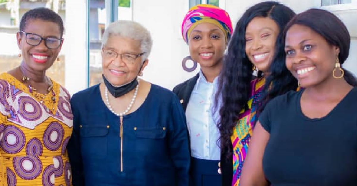 Former Liberia President, Ellen Johnson Sirleaf Pays Courtesy Call to The Mayor of Freetown, Yvonne Aki-Sawyerr