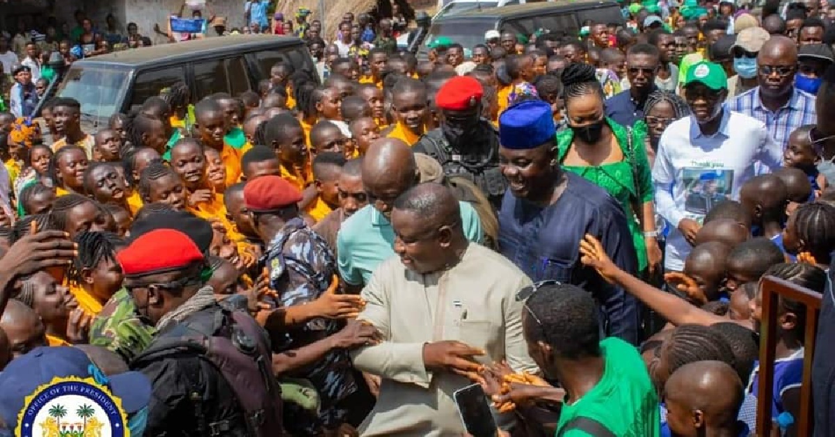 President Bio Commissions Various Projects in Bombali District