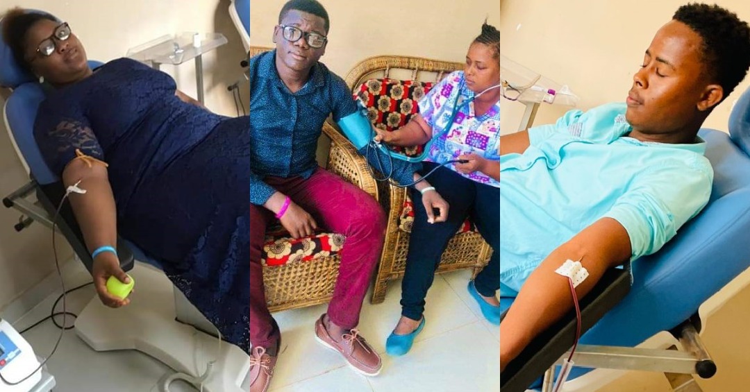 As Hospital Authorities Make Urgent Calls For Blood Donation For Hospitalized Fire Victims, Youths Take The Lead in Saving Lives