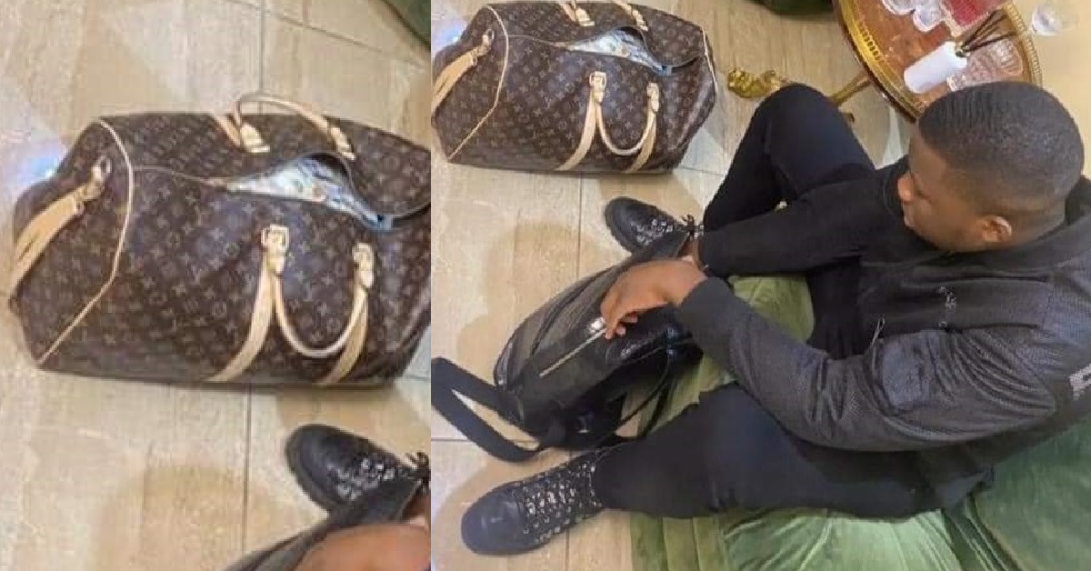 Maada & Fatima Bio’s Son Releases New Photo With Bags of Dollars