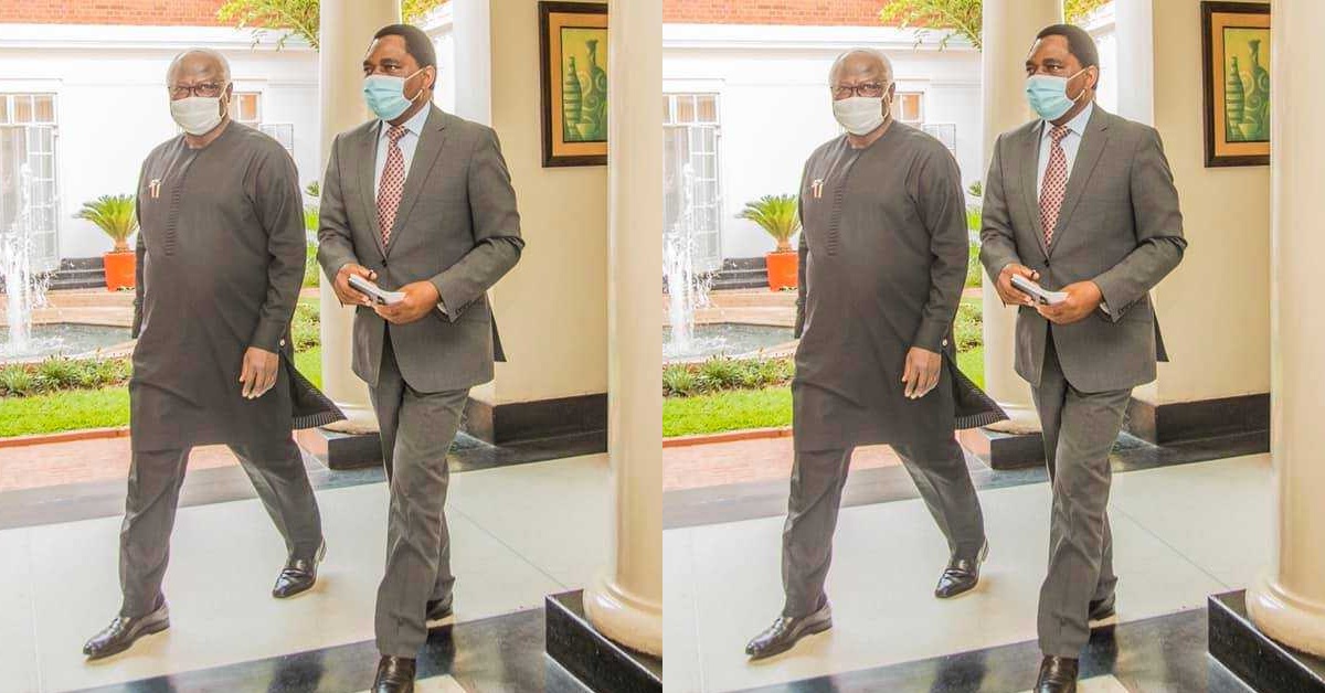 “There is Nothing More Important Than Peace And Stability: Ex-President Koroma Said to Zambian’s President Hichilema