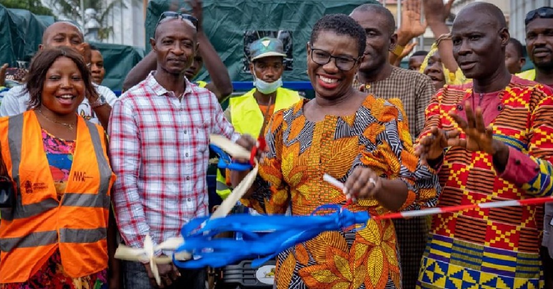 Freetown City Council Hands Over 40 Tricycles to Youth Groups