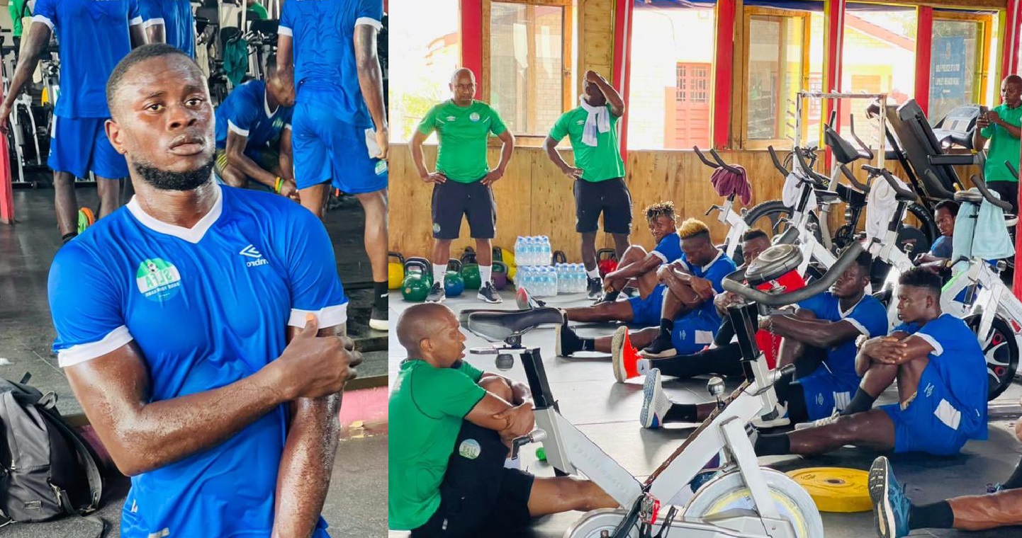 Leone Stars Hits Gym, Intensifies Physical Training Ahead of AFCON