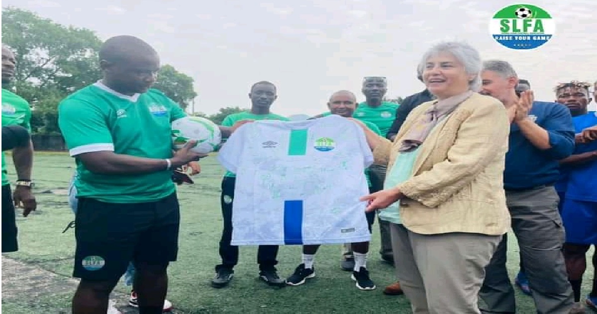 Turkish Ambassador visit Leones Star Training Ground