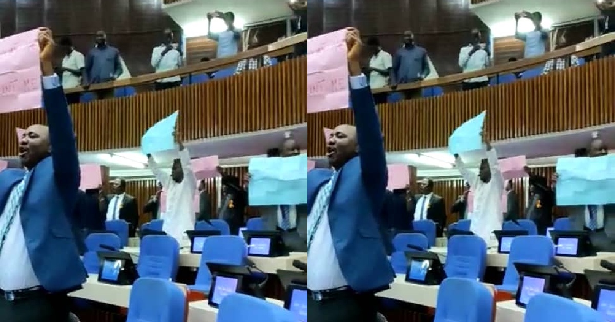 Don’t Count Me! No Census! – Opposition MPs Demonstrate Against The Midterm Census