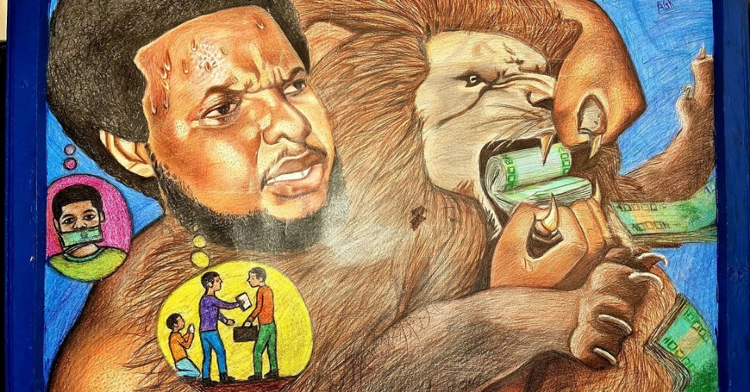 ACC’s Francis Ben Kaifala Showcases Talent of 17-Year-Old 3rd Prize Winner of The 2021 National Anti-Corruption Creative Arts Competition