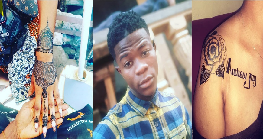 Meet David Musa Kargbo: 23-Year-Old Creative Henna Designer Redefining Body Art in Sierra Leone