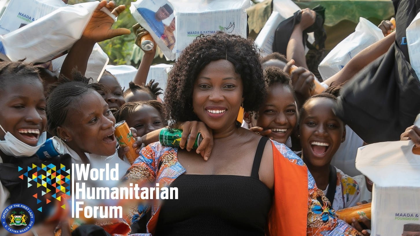 First Lady Fatima Bio Appointed Member of World Humanitarian Forum Leadership Council