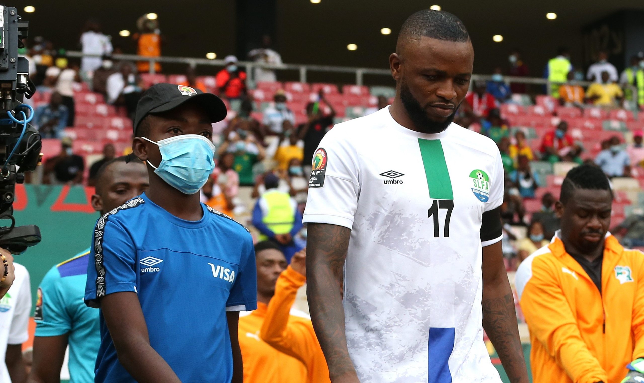 Leone Stars Players Celebrate in Dressing Room After Ivory Coast Draw