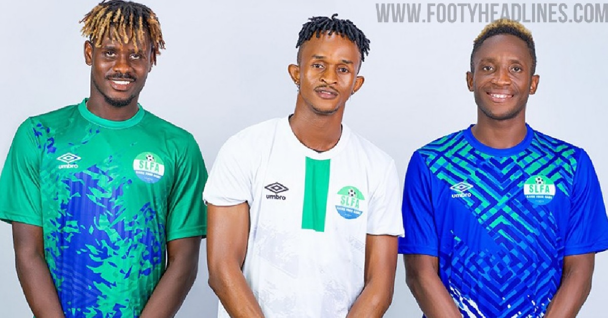 Sierra Leone AFCON Jersey Ranks 7th by OkayAfrica