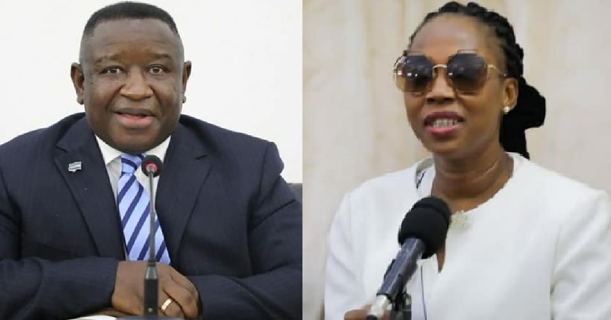 President Maada Bio And First Lady Fatima Bio Bid Farewell to Leone Stars