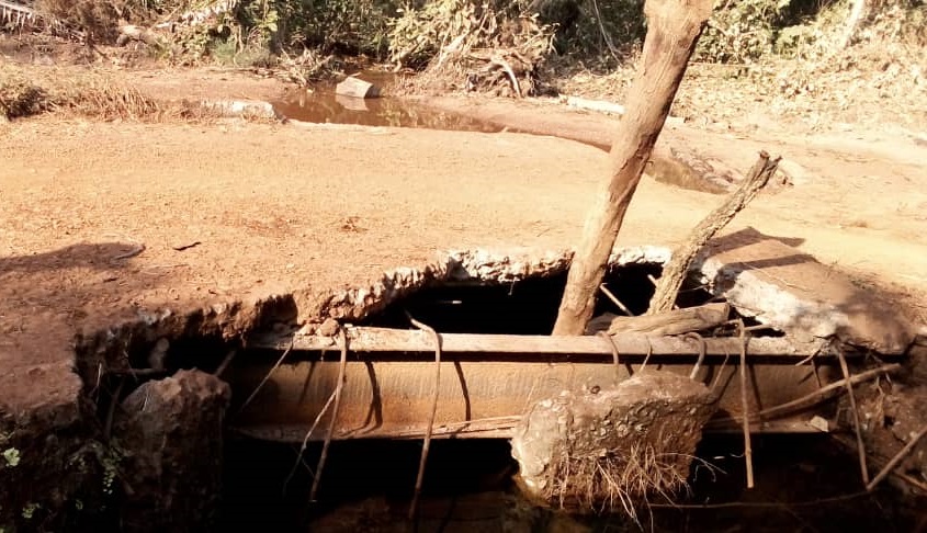 Bridge Collapses at Sanda Magbolontor Chiefdom as Fear Grips Residents, Travellers