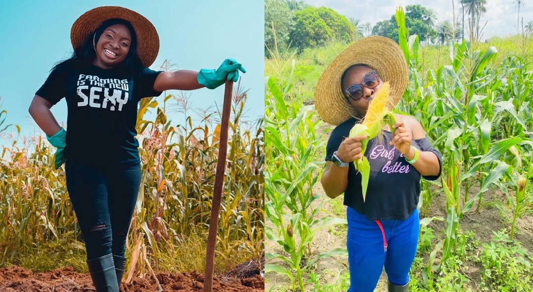 Meet Favour Kanu, The Slay Queen Who Wants to be The Face of Agriculture in Sierra Leone