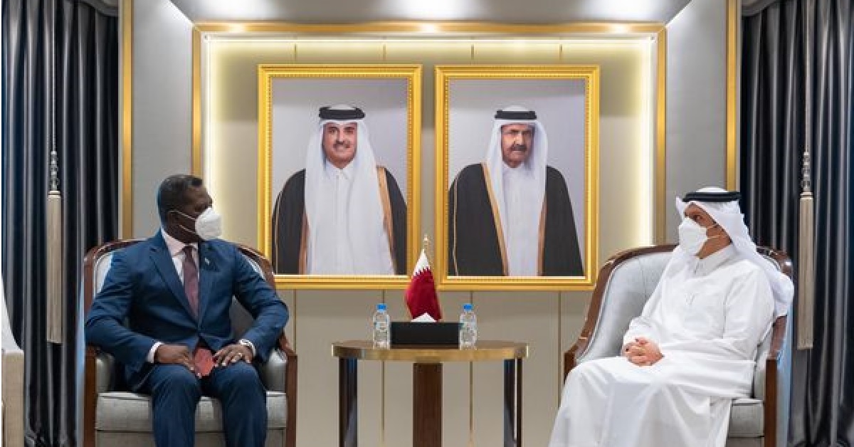 Sierra Leone’s Foreign Affairs Minister, Dr David Francis Discusses Bilateral Issues With Qatar Foreign Minister