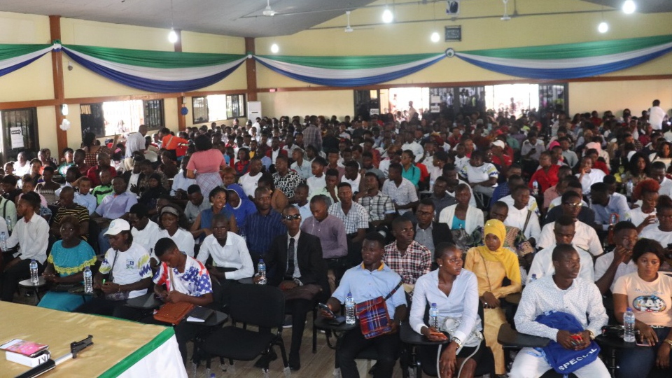 MMTU Holds Orientation Ceremony for First Crop of University Students, Urges Students to Take Their Education Seriously