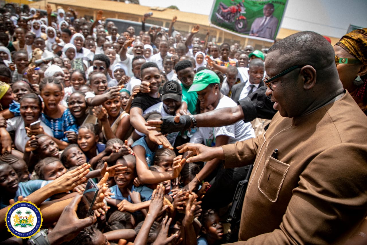 “I Will Do What Ernest Koroma Failed to Do For Magburaka Boys School” –  President Bio Vows