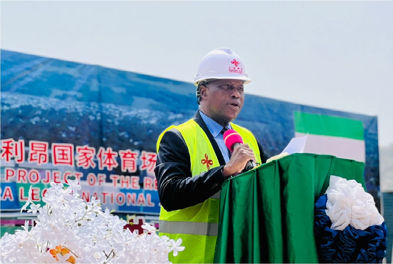 Sierra Leone Government Launches $40 Million Rehabilitation Project of The National Stadium