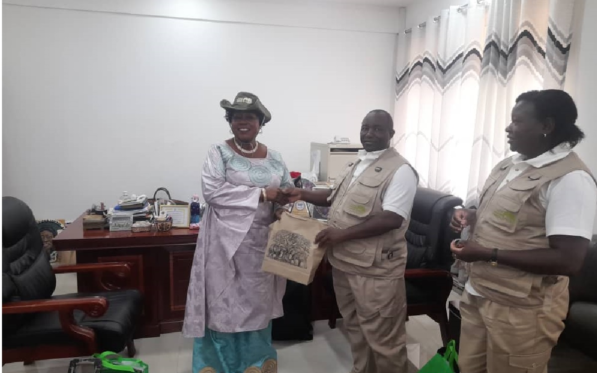 Kenyan Wildlife Delegation Pays Courtesy Call on Tourism Minister, Memunatu Pratt