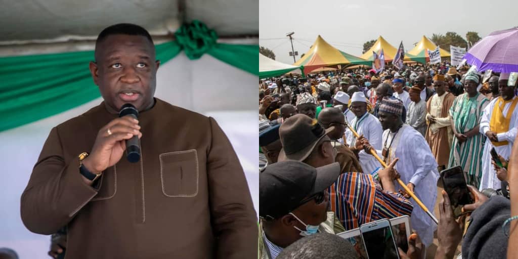 President Bio Updates Kambia Residents on Progress And Development of His Government