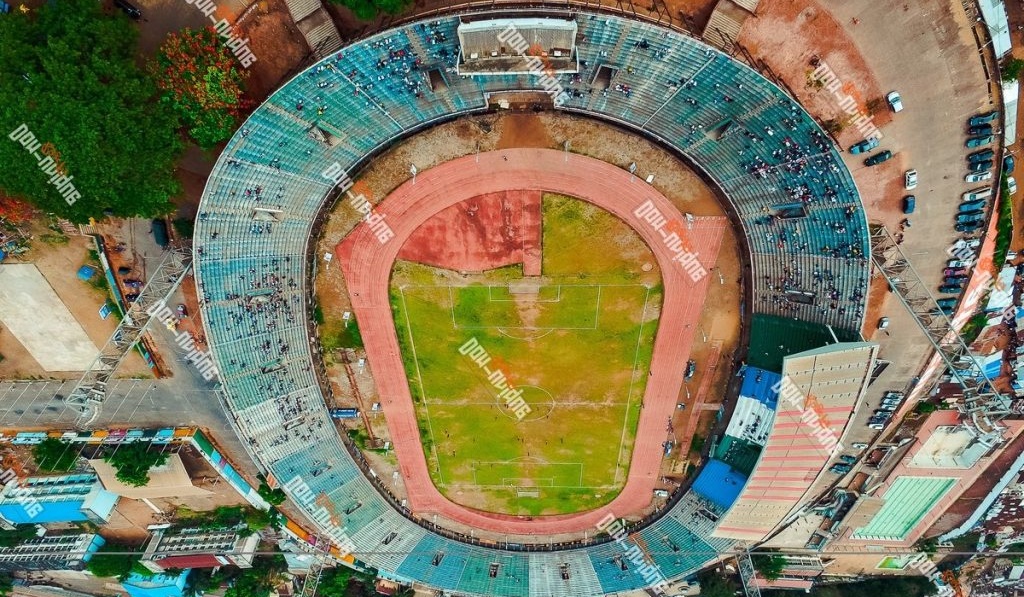 The Minister of Sport, Ibrahim Nyelenkeh Updates The Public on The Status of The National Stadium Refurbishment Project